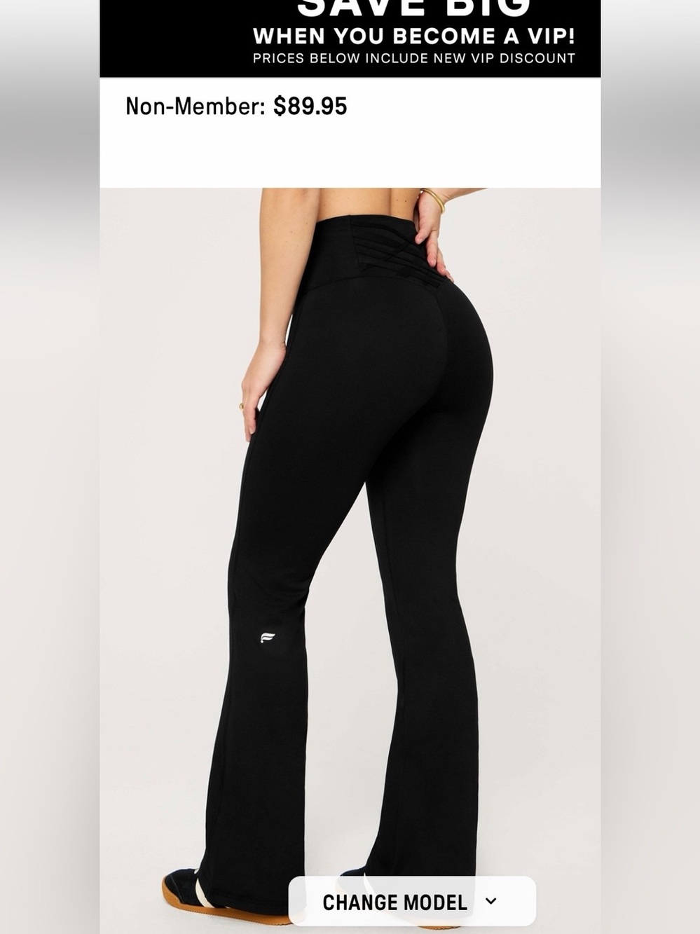 Fabletics Boost PowerHold® High-Waisted Flare Pant